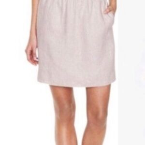 J. Crew Cream Tan Bubble Skirt Knee-Length